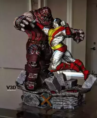 Juggernaut VS Colossus - V3D