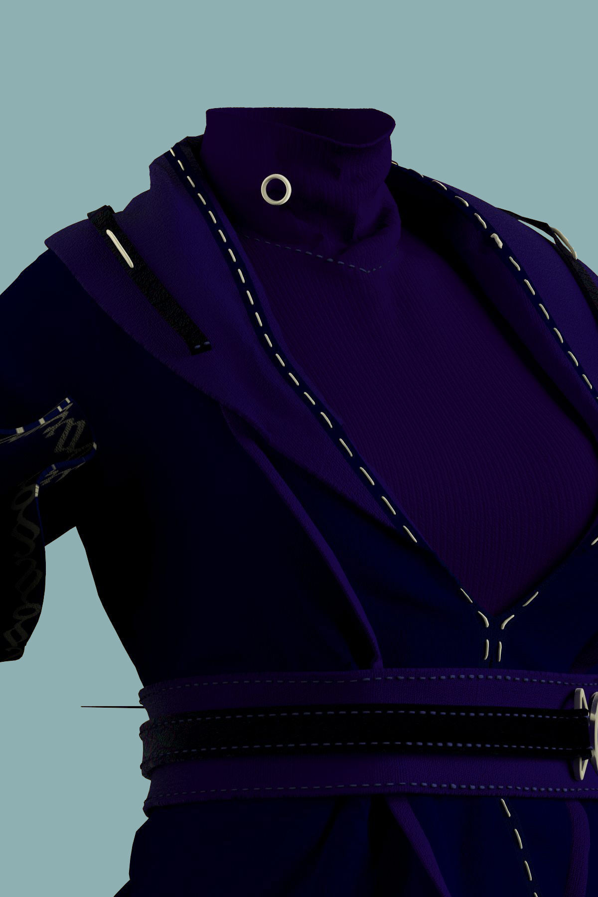 Rose model 3D model_7