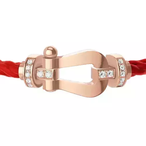 Force Large diamond bracelet 3D print model