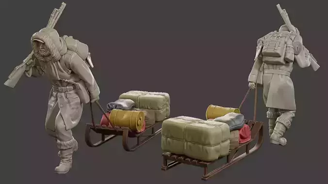 Post-Apocalyptic Male PAM1 001