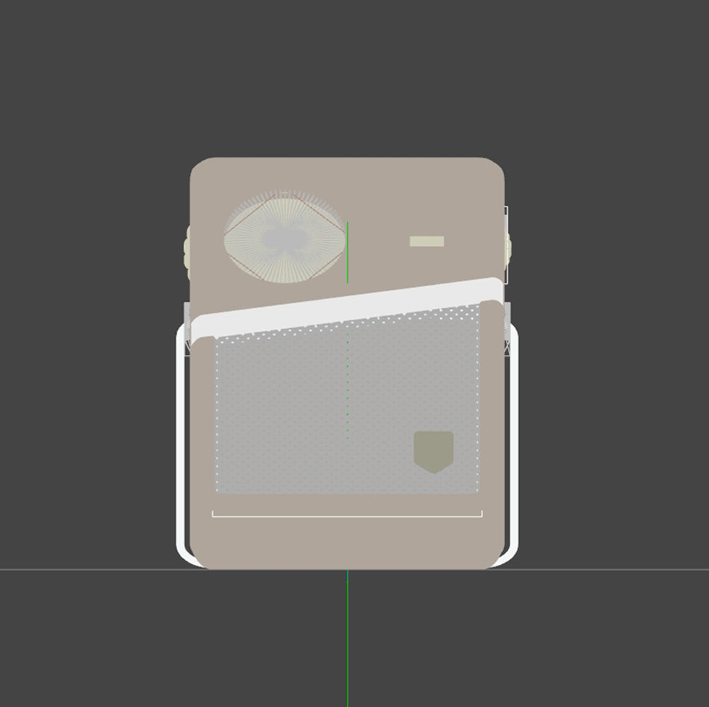 Koyo KR-6TS35 Vintage Transistor Radio 3D model_4