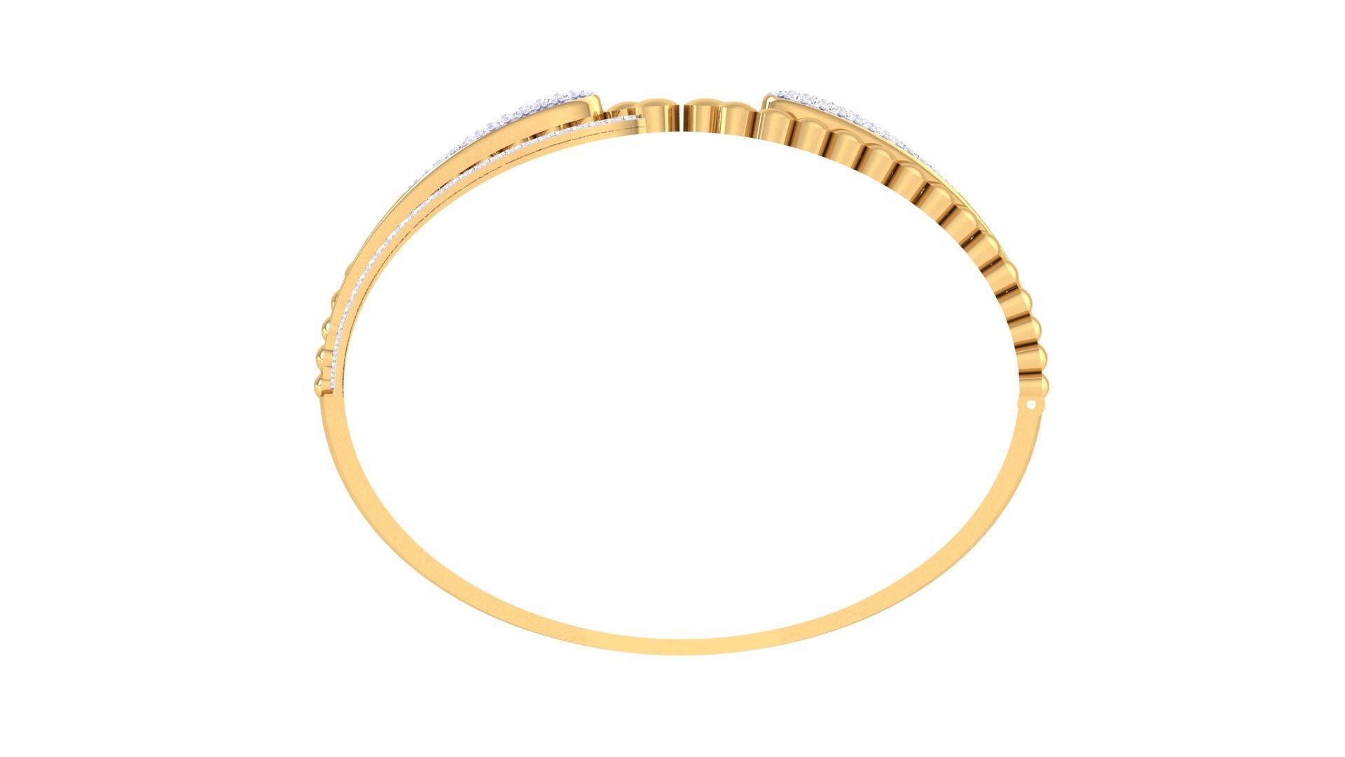 Beads Balls High Jewelry Italian Diamond Bracelets 3dm stl obj 3D print model_10