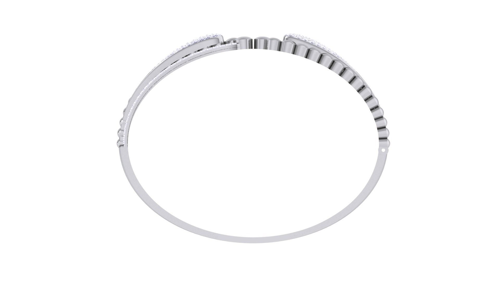 Beads Balls High Jewelry Italian Diamond Bracelets 3dm stl obj 3D print model_11