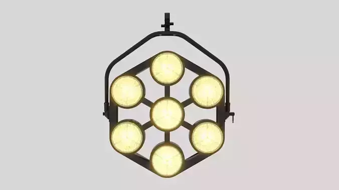 Concert Stage Light 3D model