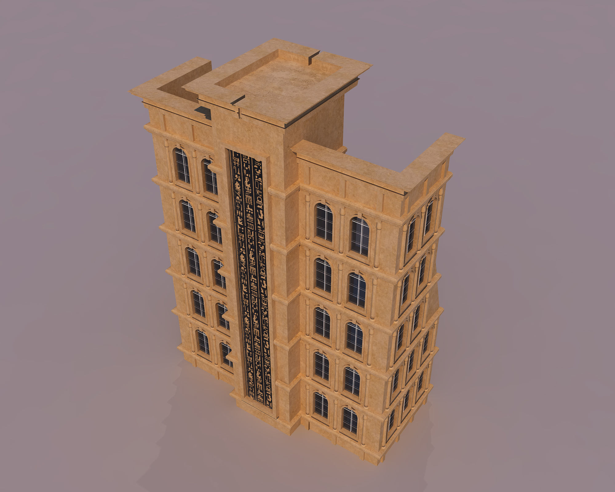 0209 - Building Facade 3D model | CGTrader