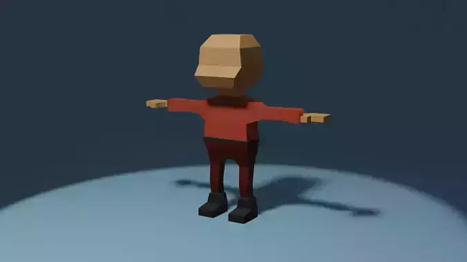 Lowpoly Human