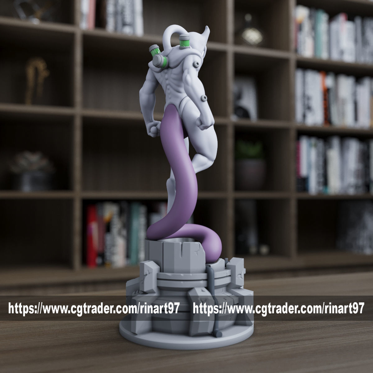 mewtwo awakens in Laboratory Capsule 3D print model_18