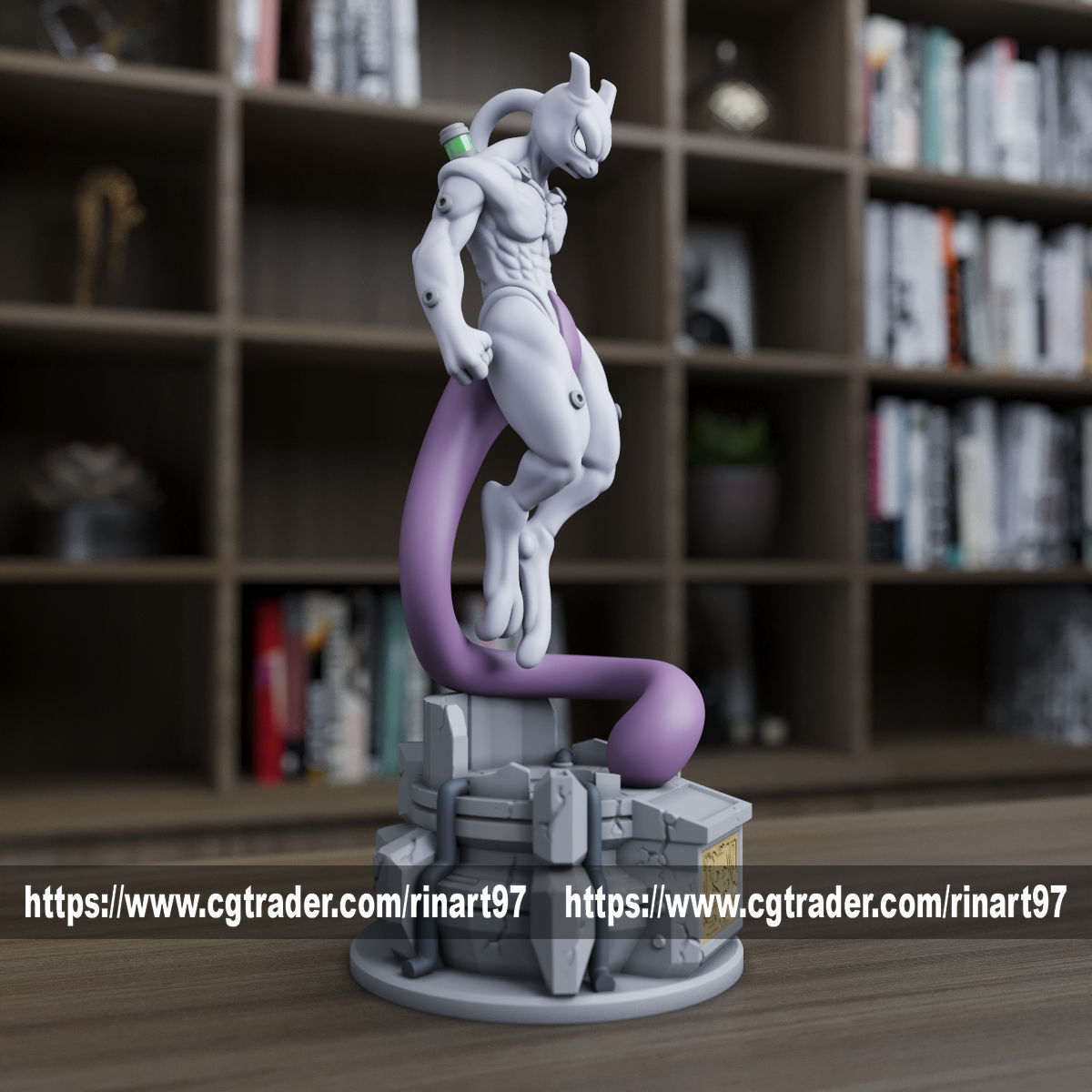 mewtwo awakens in Laboratory Capsule 3D print model_15