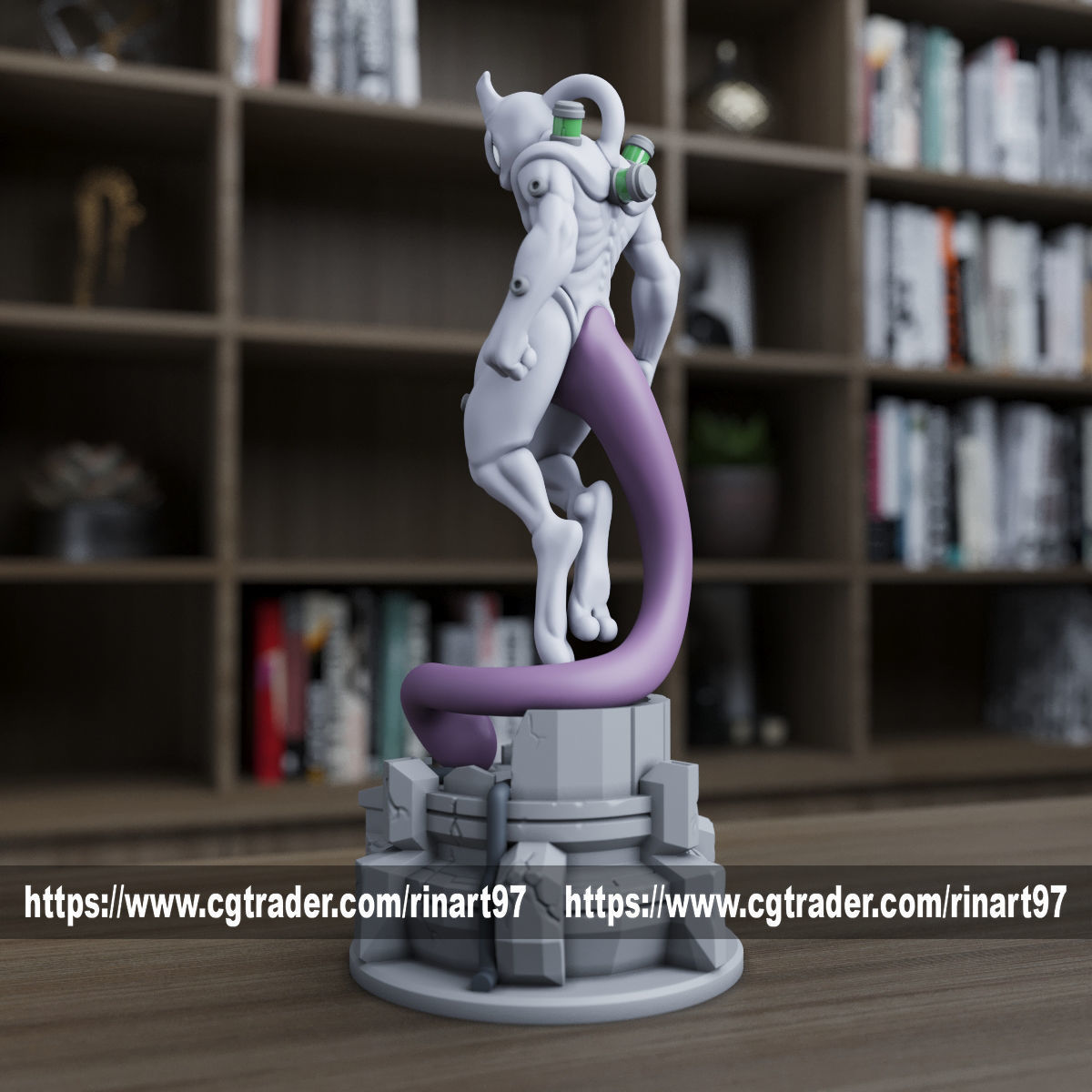 mewtwo awakens in Laboratory Capsule 3D print model_20