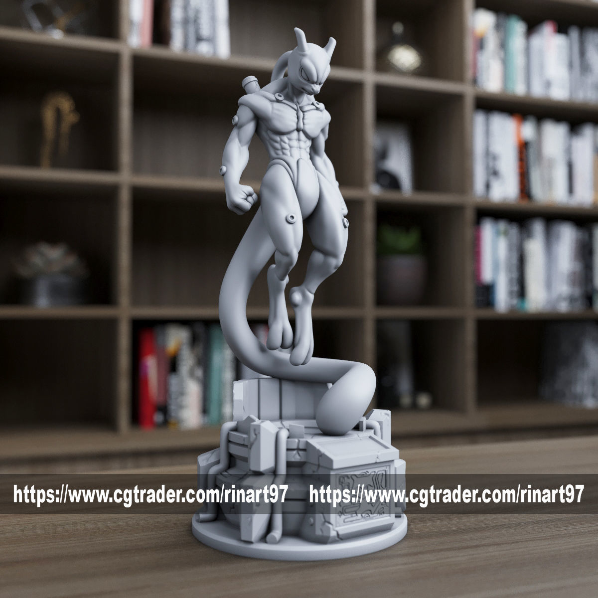 mewtwo awakens in Laboratory Capsule 3D print model_21