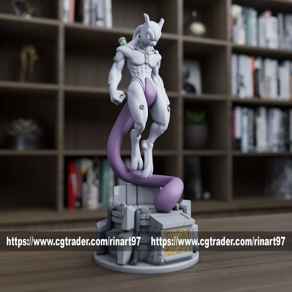 mewtwo awakens in Laboratory Capsule 3D print model_0