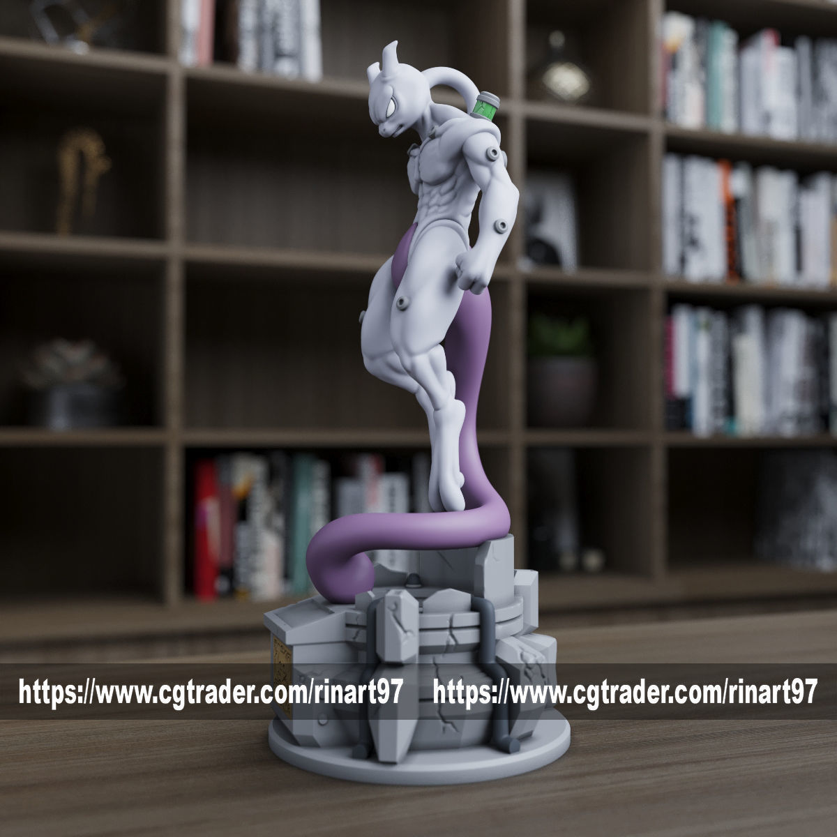 mewtwo awakens in Laboratory Capsule 3D print model_3