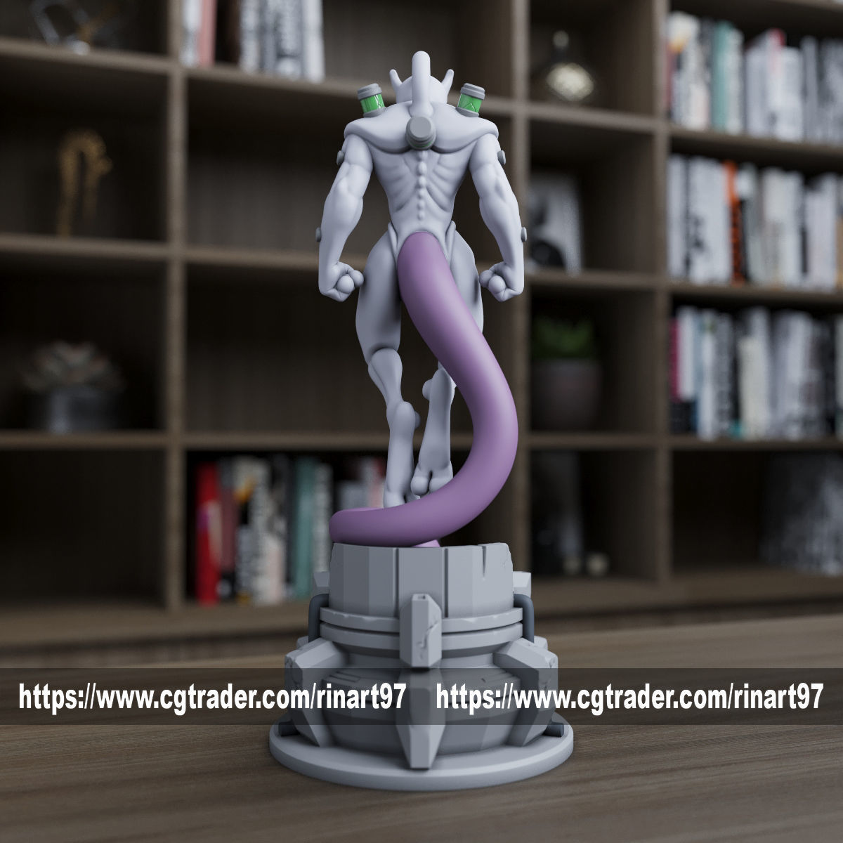 mewtwo awakens in Laboratory Capsule 3D print model_19