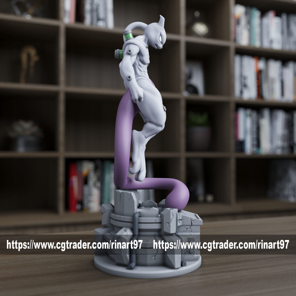 mewtwo awakens in Laboratory Capsule 3D print model_17