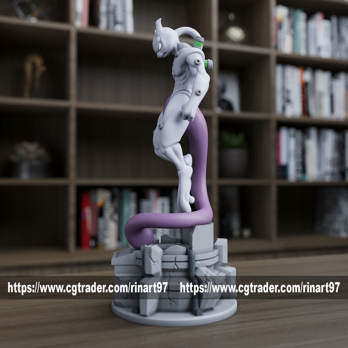 mewtwo awakens in Laboratory Capsule 3D print model_2