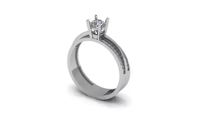 Solitaire ring
