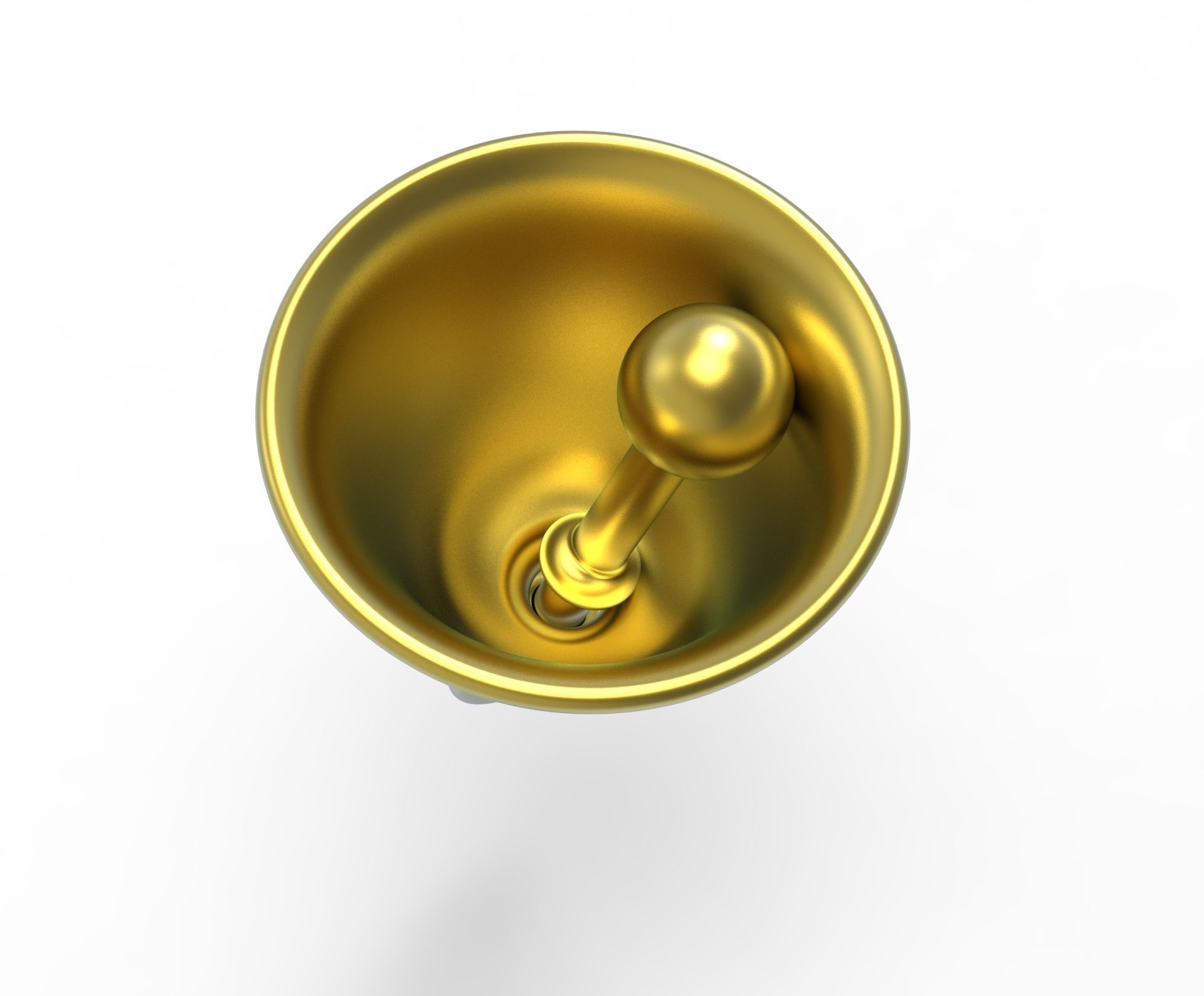 bell pendant 3D print model_17