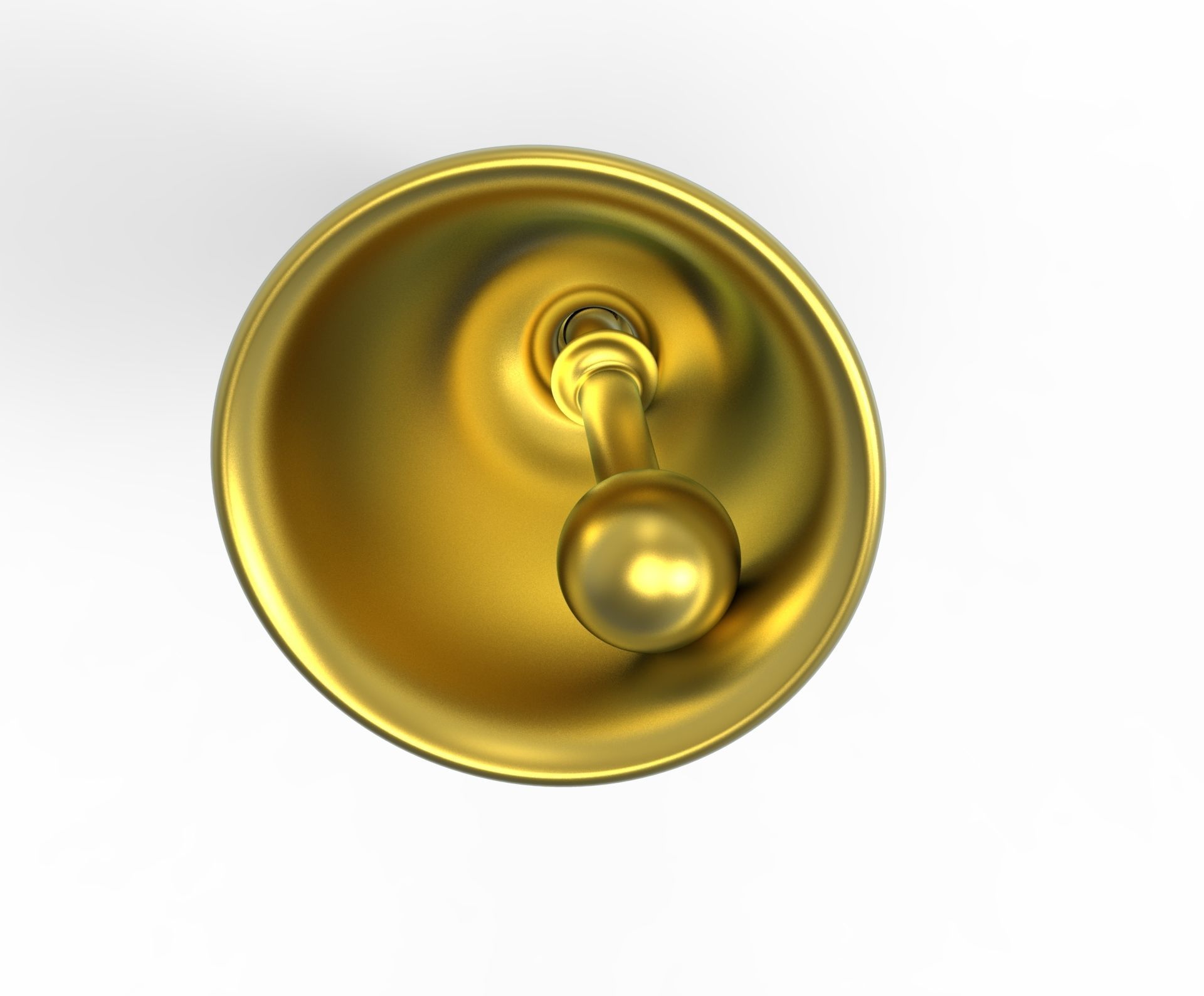 bell pendant 3D print model_16