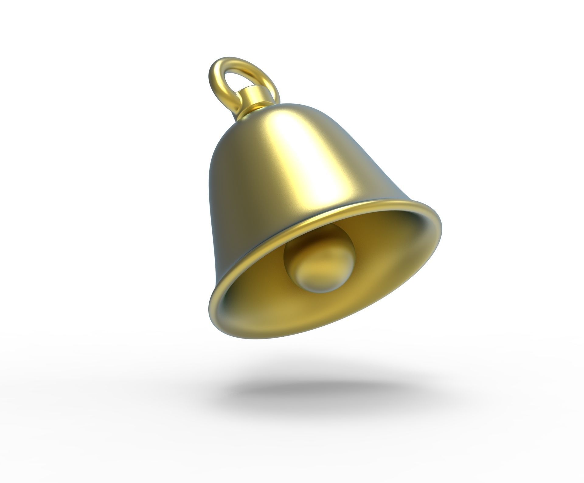 bell pendant 3D print model_11