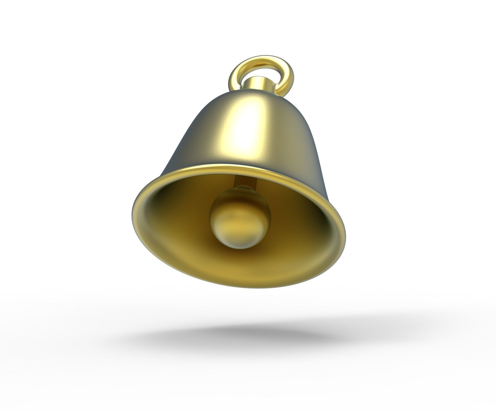 bell pendant 3D print model_10