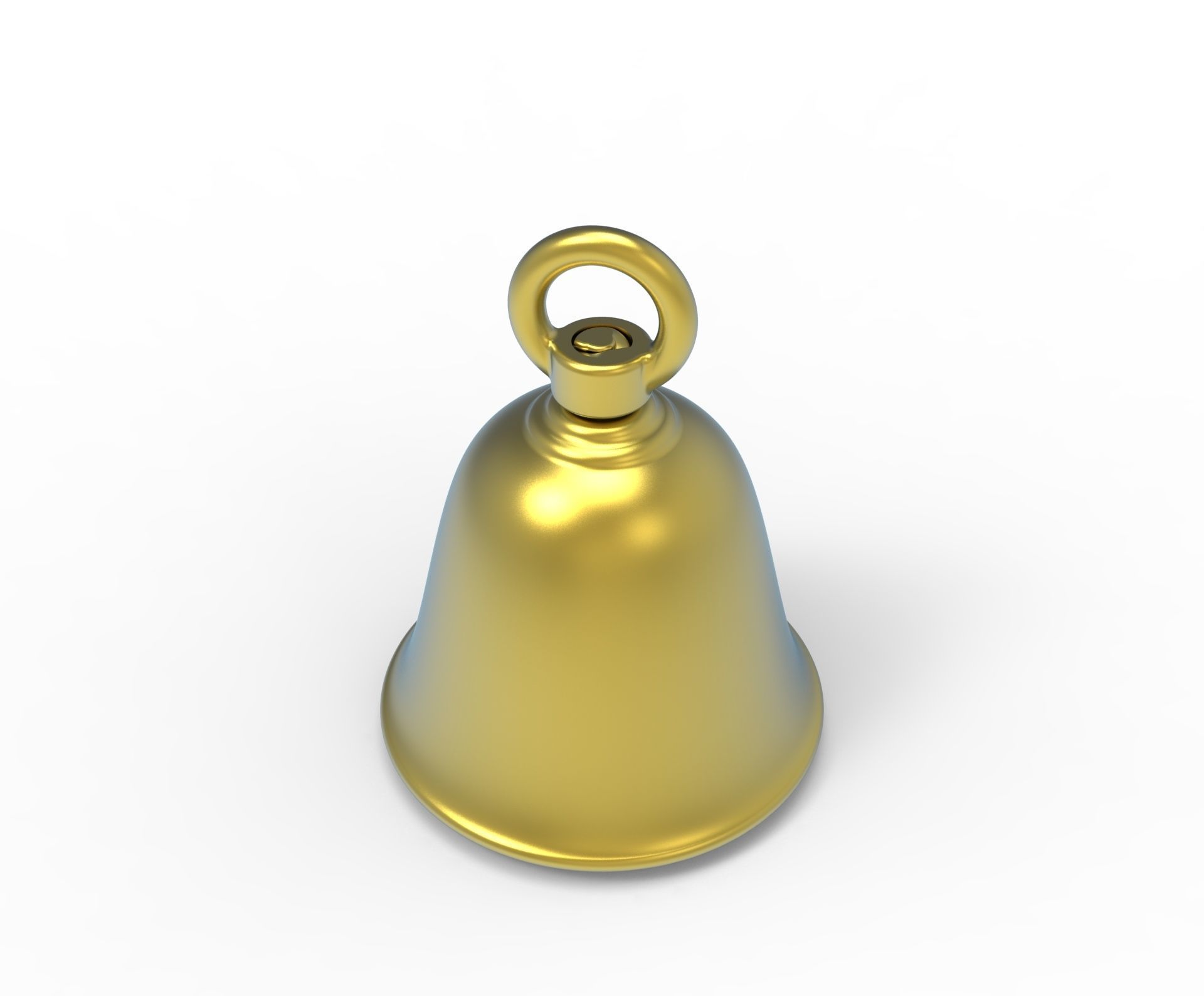 bell pendant 3D print model_6