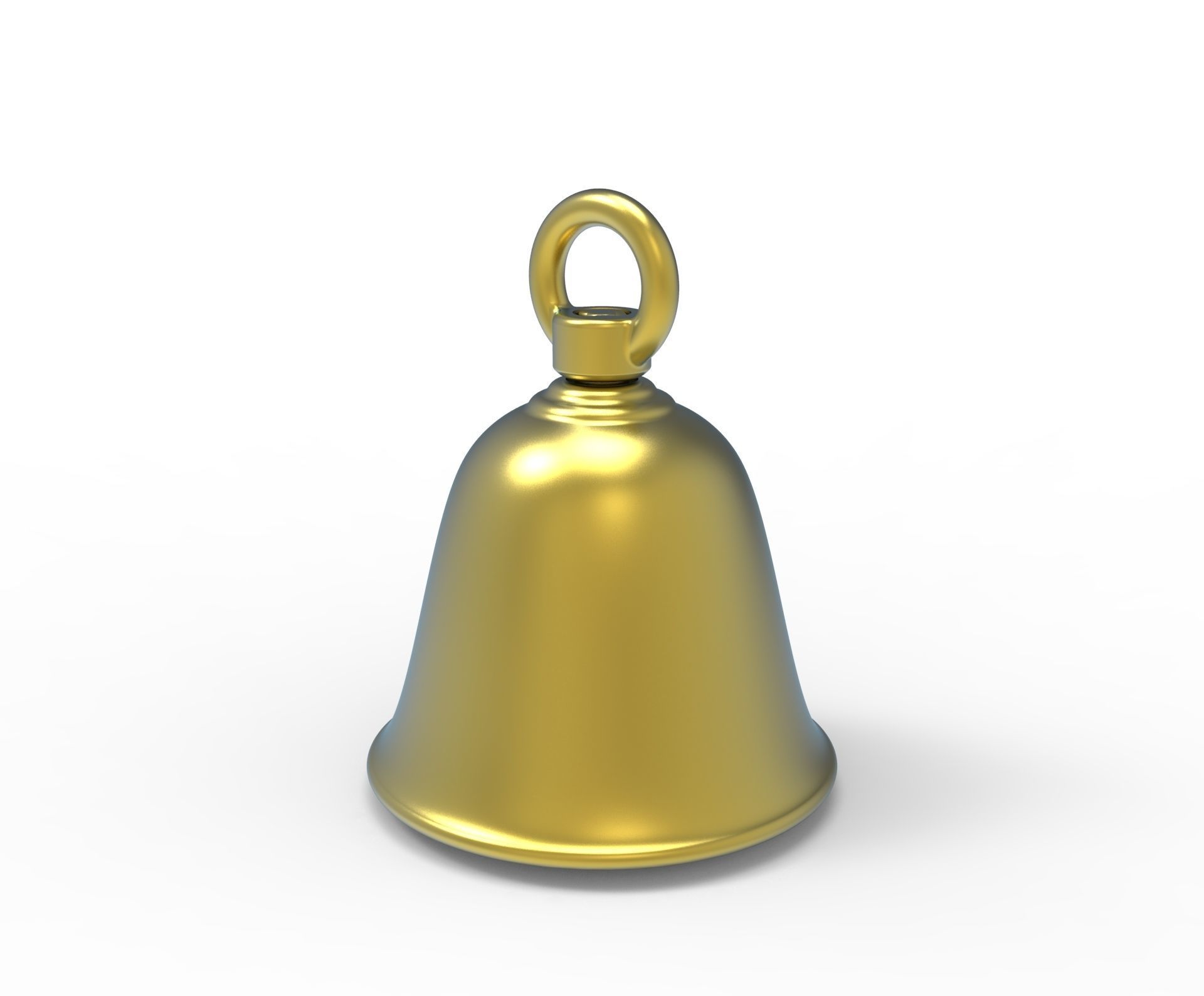 bell pendant 3D print model_7