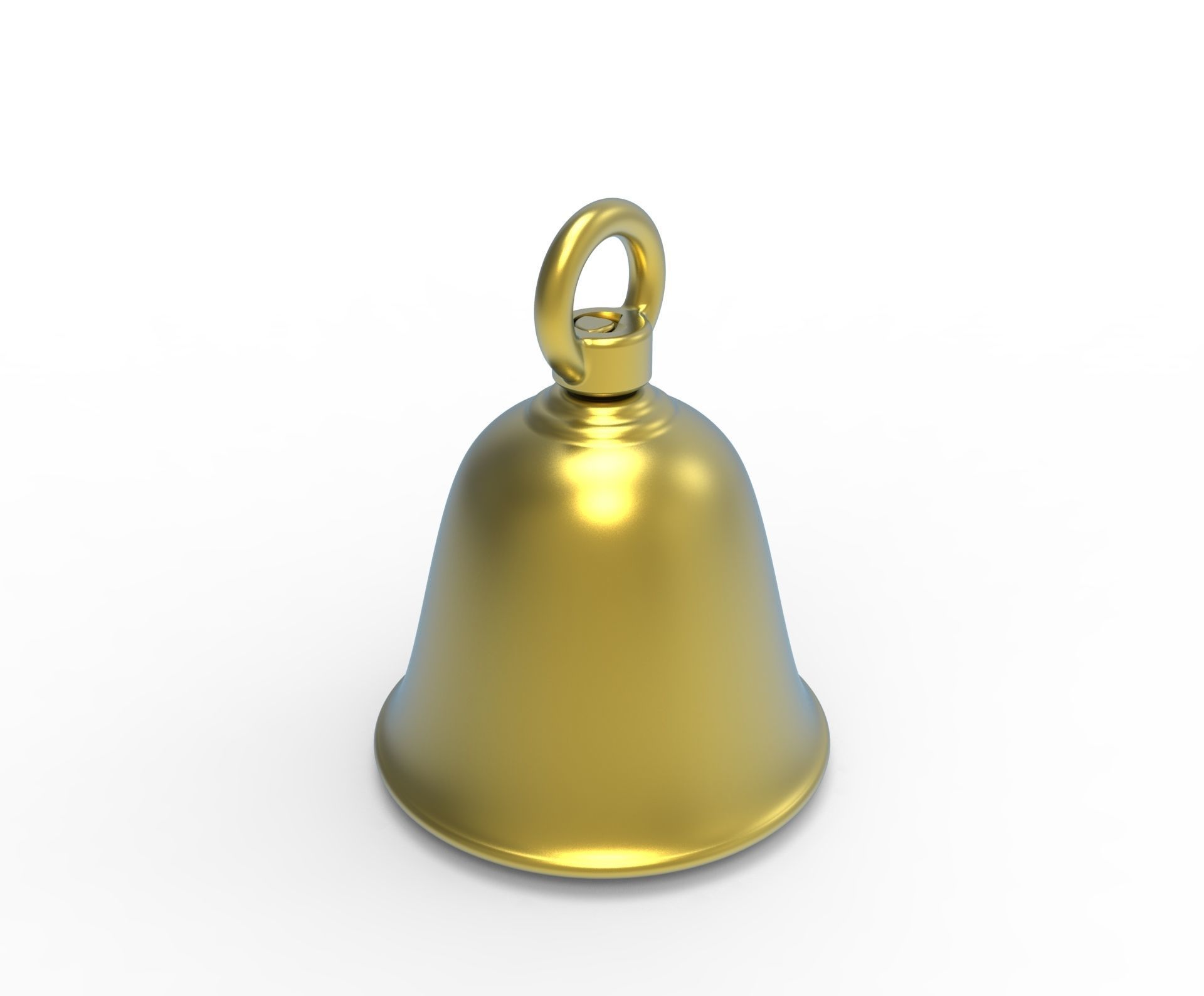 bell pendant 3D print model_5