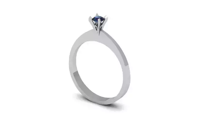Solitaire ring