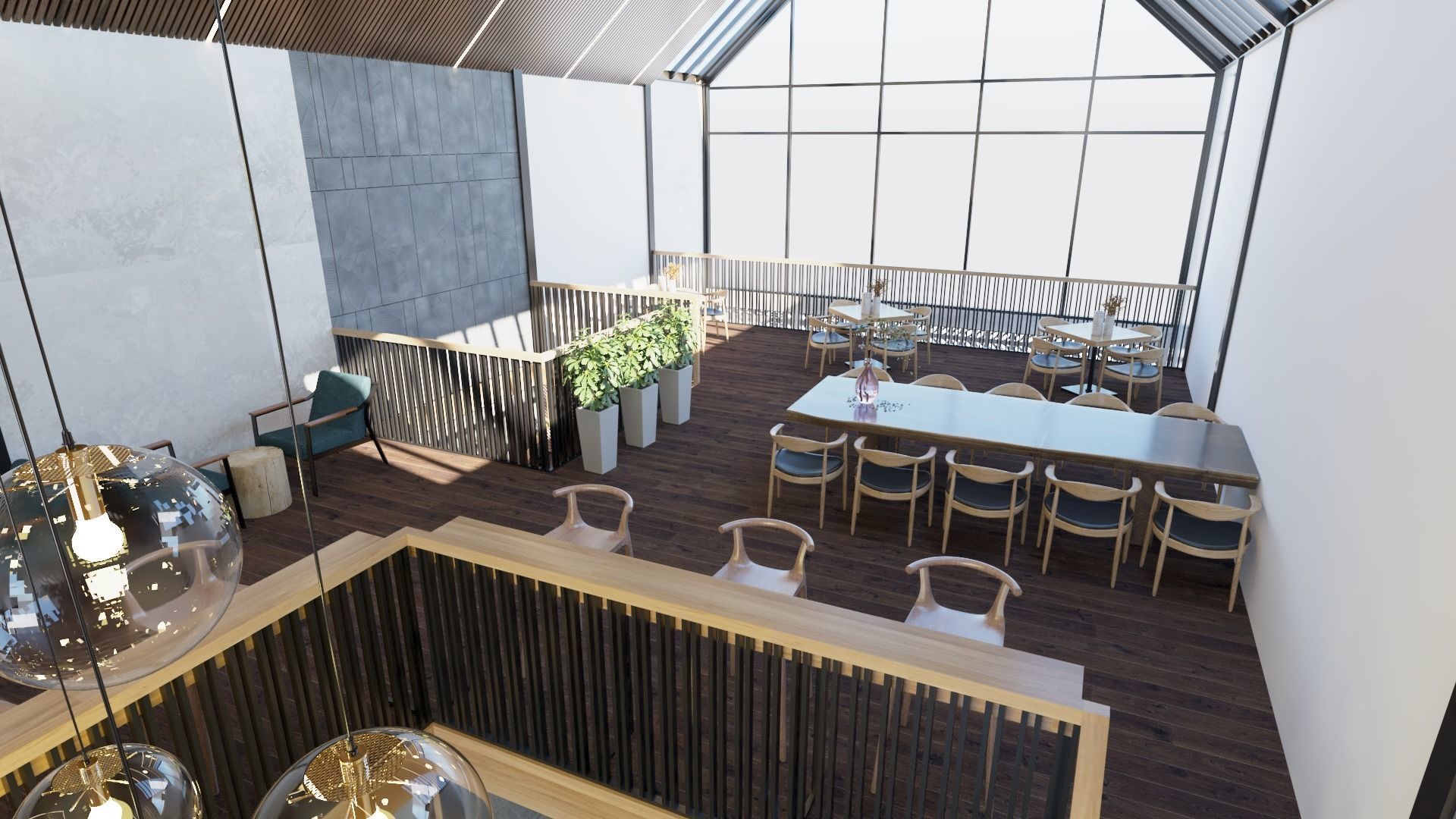 Coffee shop  3D model_5