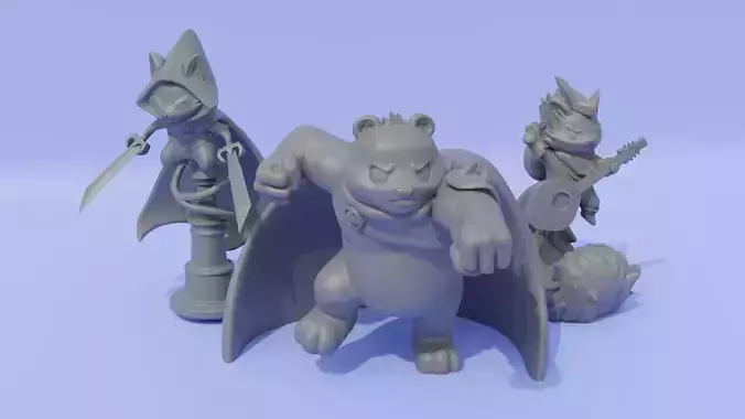 Here to Slay Bundle 02 3D print model