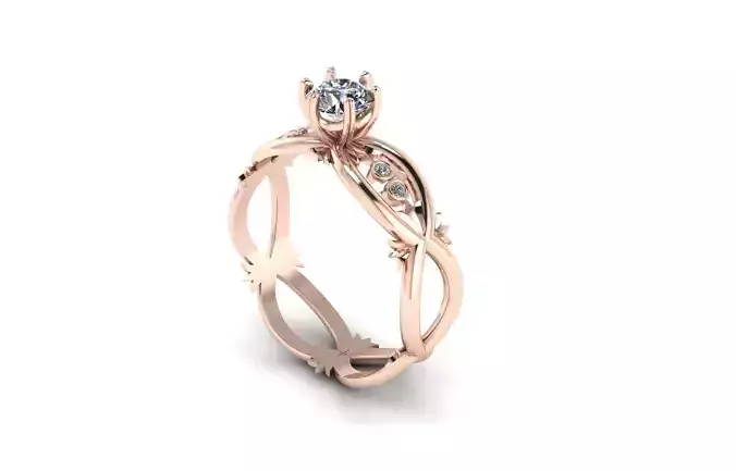 Solitaire ring
