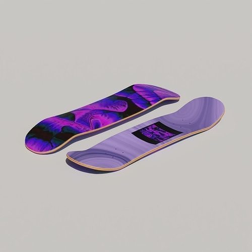 3d Modeling deckskate realistic render cycles 3D model