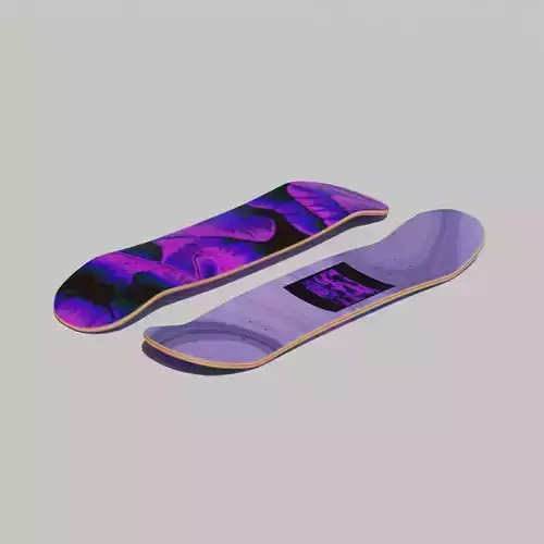 3d Modeling deckskate realistic render cycles