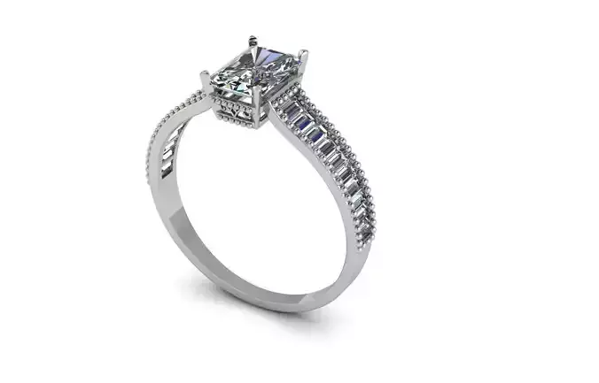 Solitaire ring