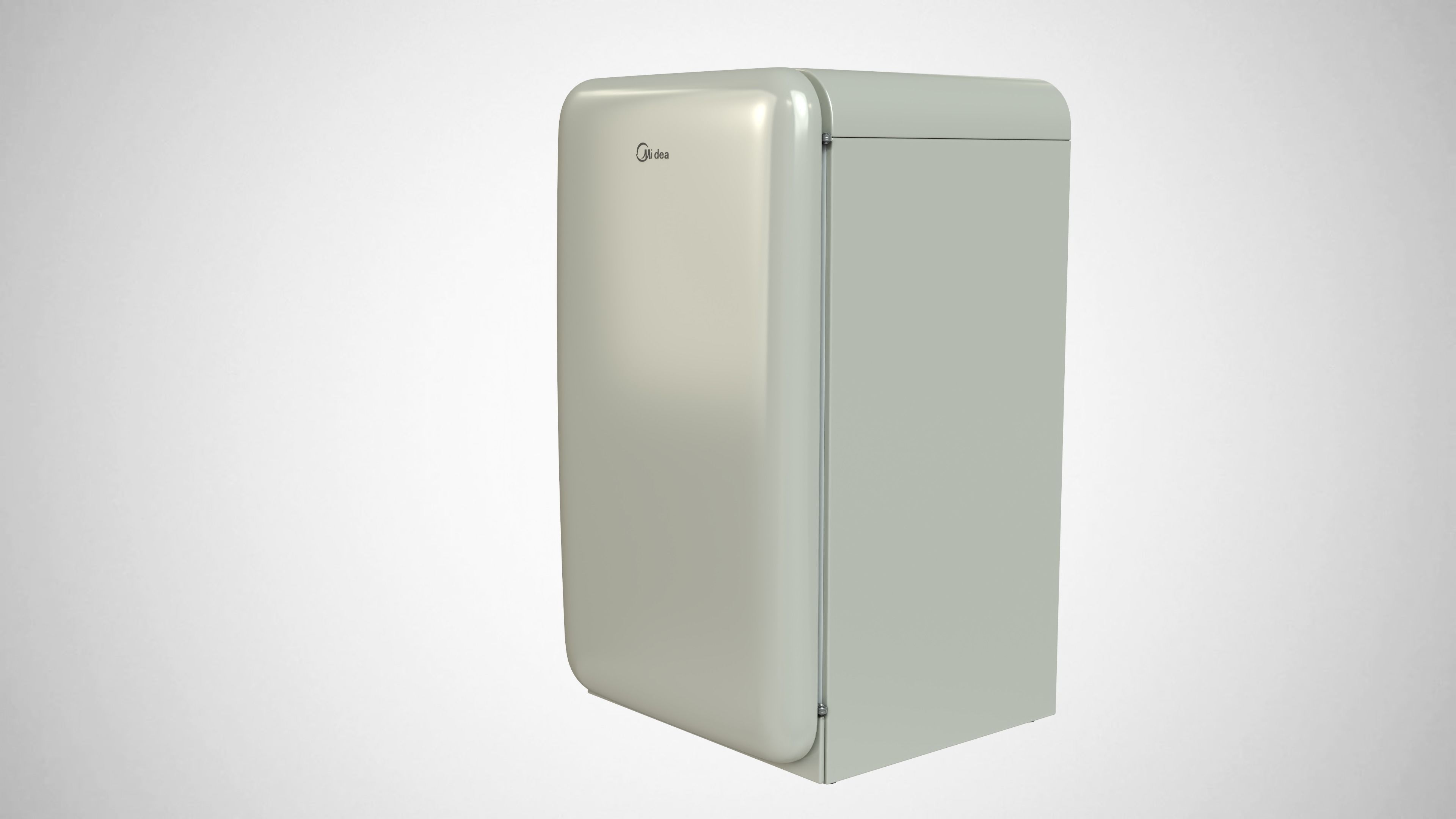 Midea refrigerator freezer 3D model_6
