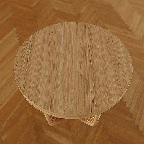 Stella side table 3D model 6