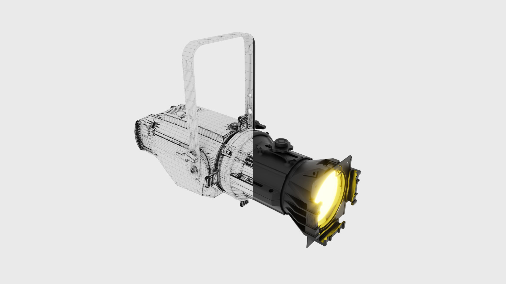 Concert Stage Spot Light 3D model_6