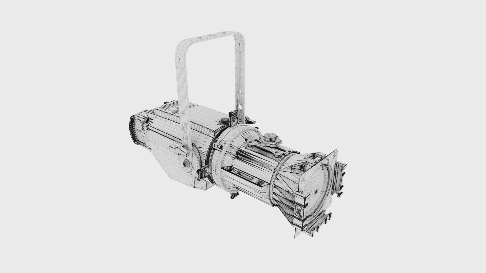 Concert Stage Spot Light 3D model_7