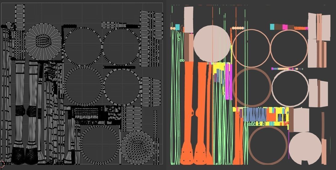 3d Old Gourd Banjo Low-poly 3D model Low-poly 3D model_3