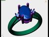 Women ring simple Free 3D print model_1