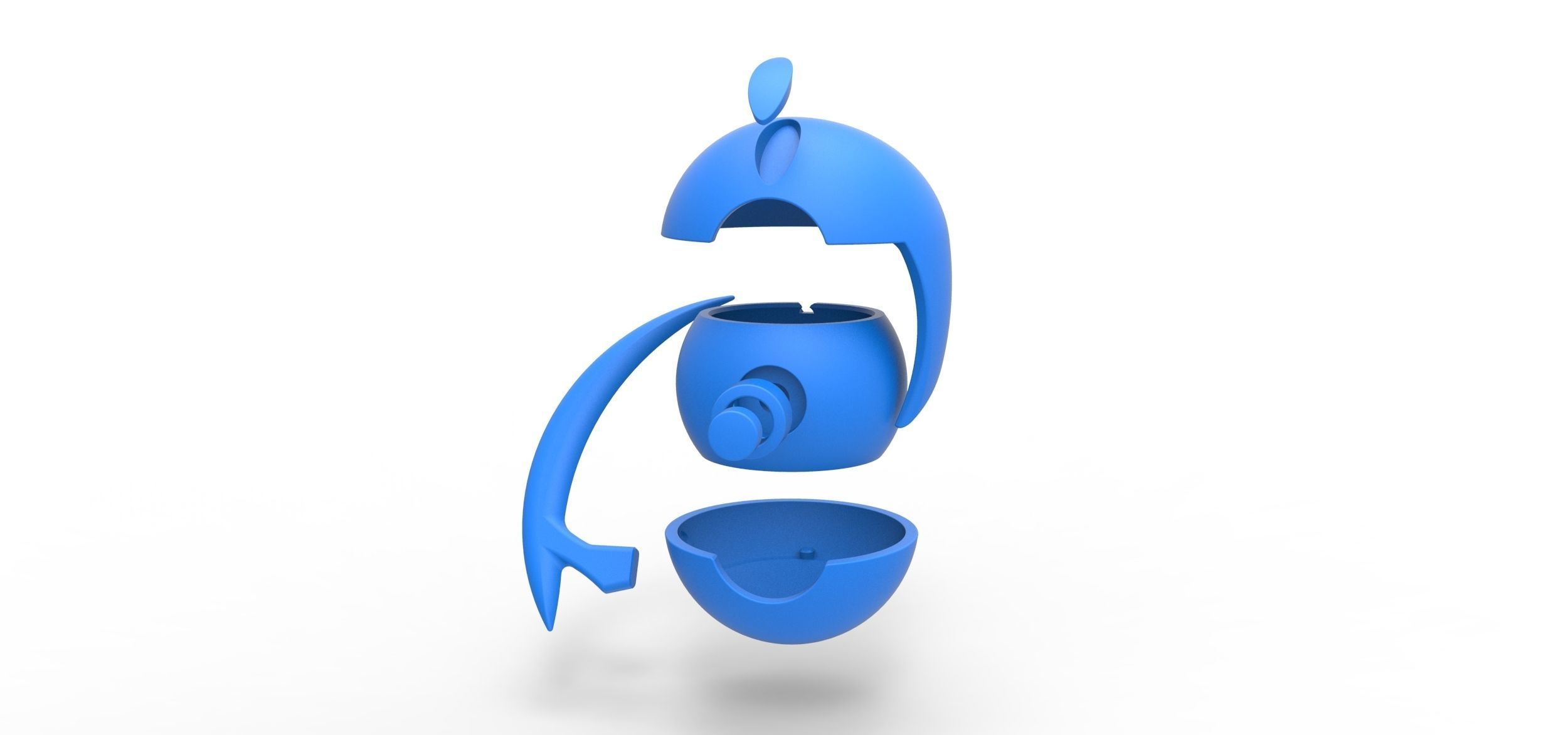 Absol orb 3D print model_20