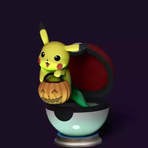PIKACHU HALLOWEEN - DULCE O TRUCO 