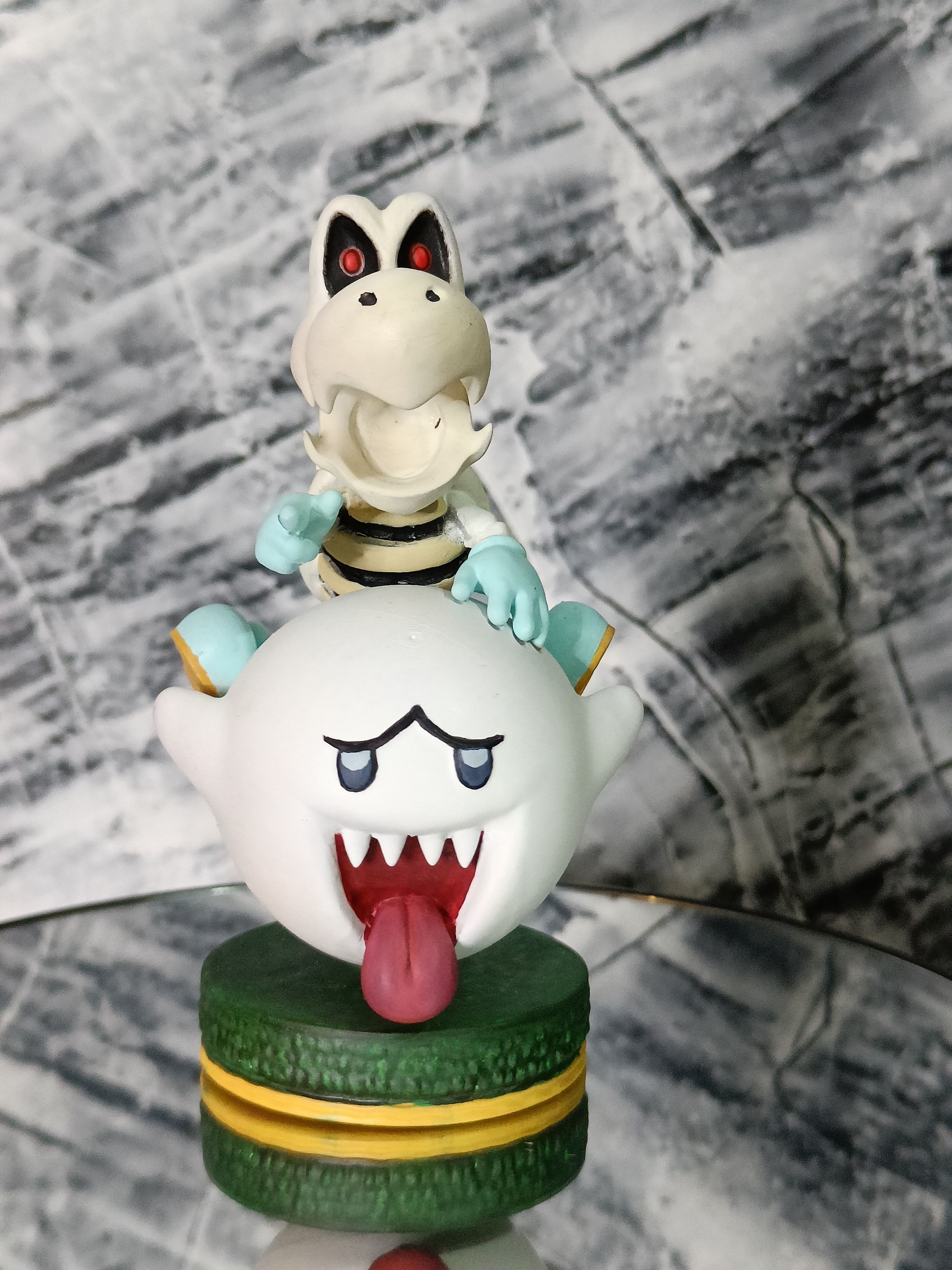 DRY BONES - HUESOS SECOS - HALLOWEEN - MARIO BROS Y BOO 3D print model_2