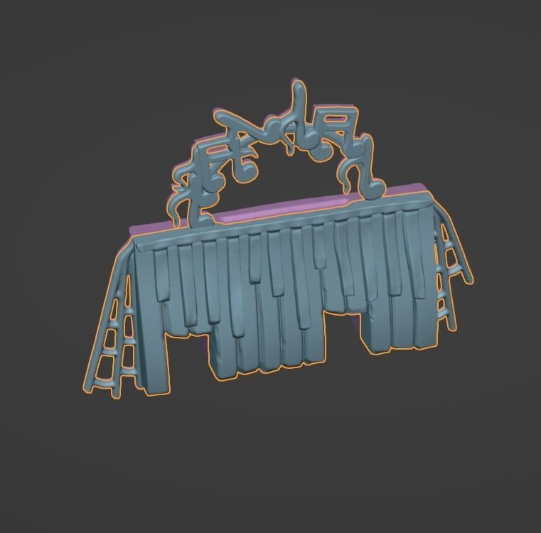 Operetta Bag Monster High 3D model 3D printable CGTrader