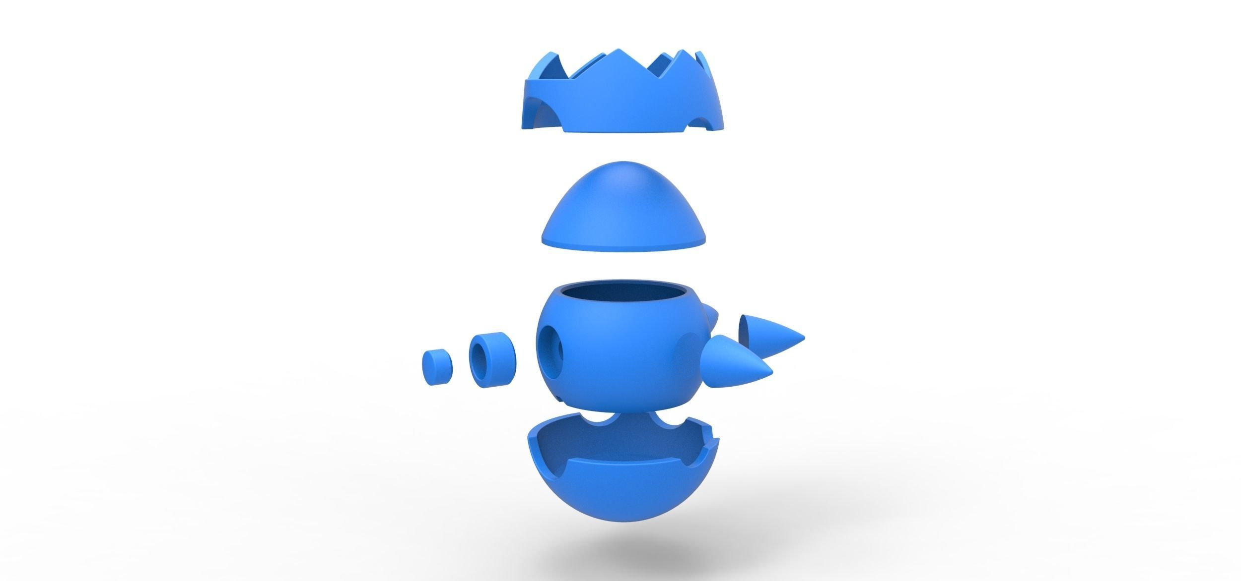 Cranidos orb 3D print model_18