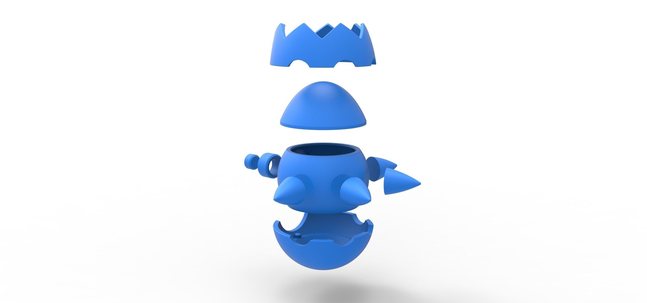Cranidos orb 3D print model_22