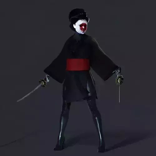 Geisha Assassin Character