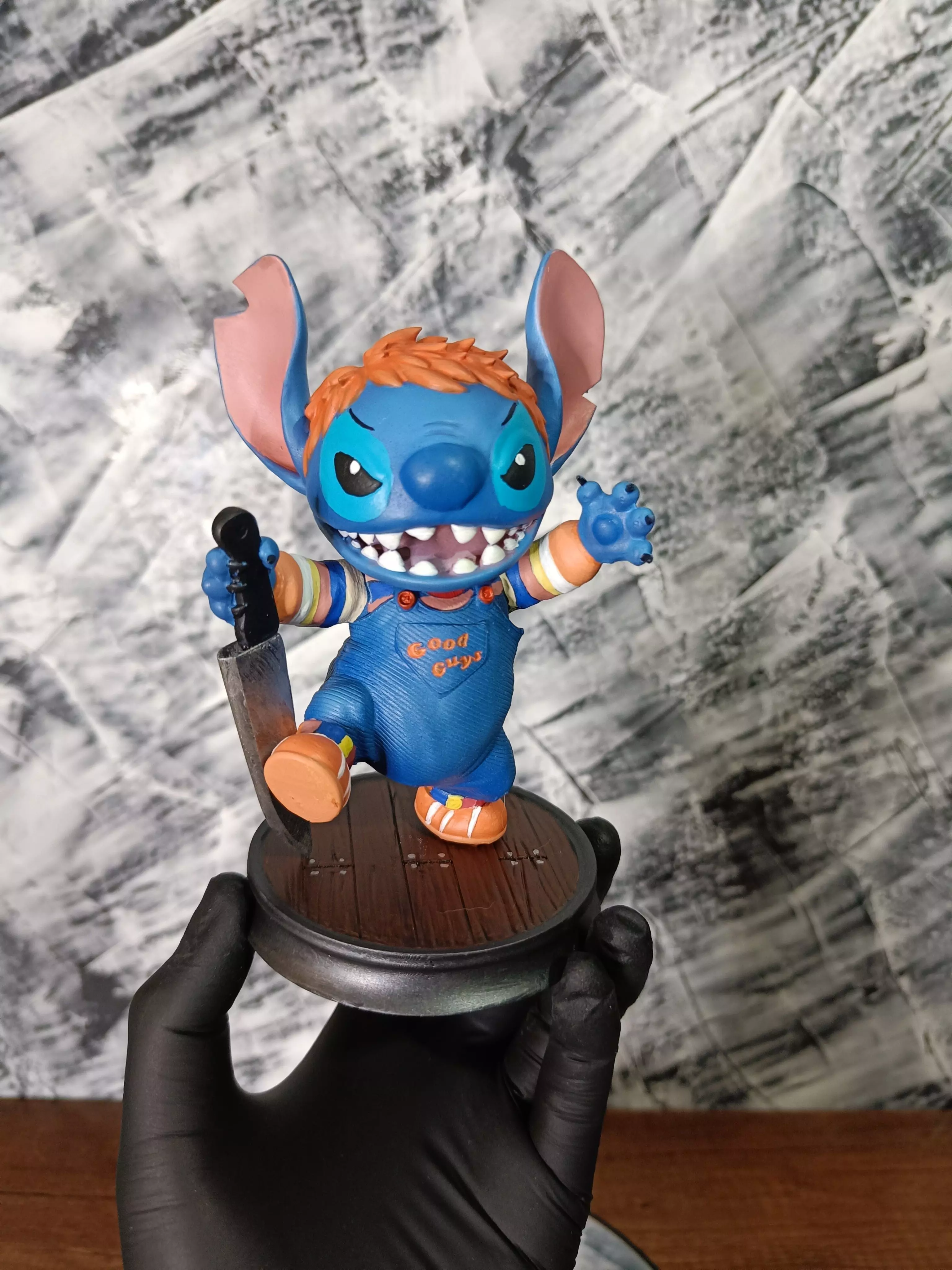 STITCH HALLOWEEN - CHUCKY COSPLAY - DISNEY - LILO y STITCH 3D print model_0