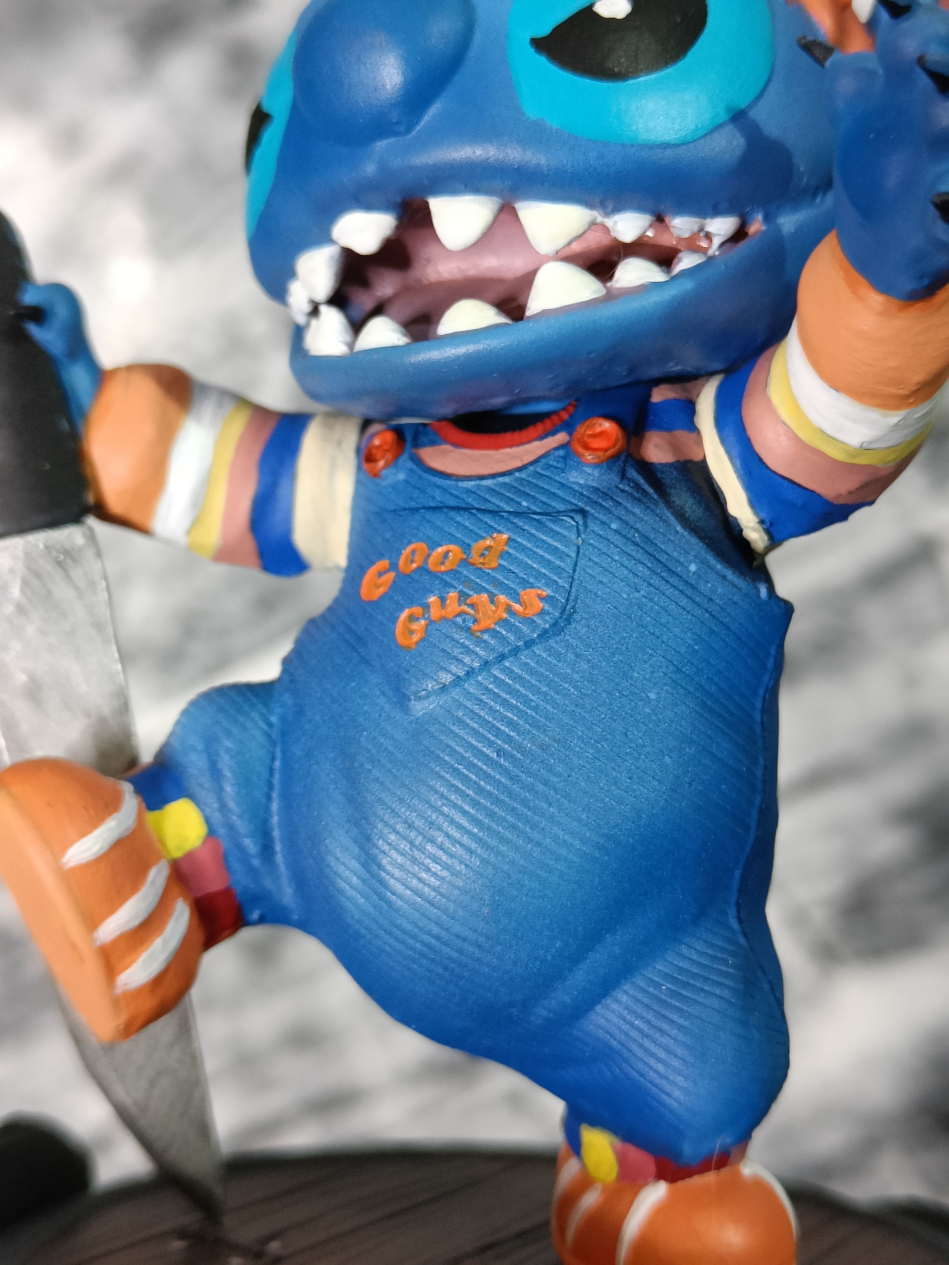 STITCH HALLOWEEN - CHUCKY COSPLAY - DISNEY - LILO y STITCH 3D print model_5