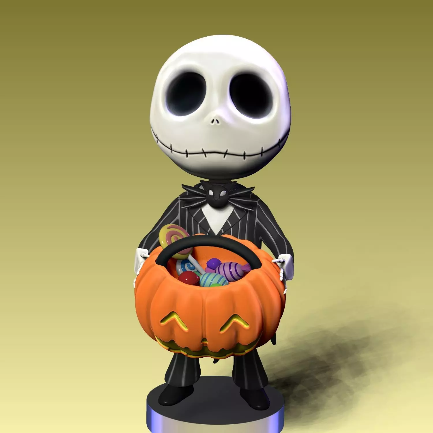 The Nightmare Before Christmas - JACK SKELLINGTON - HALLOWEEN  3D print model_0